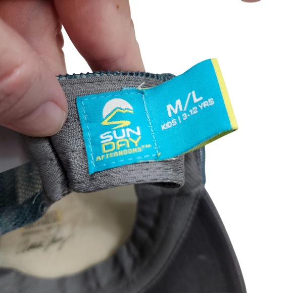 Sunday Afternoons Kids 2-12 yrs Trucker Hat W/ Mesh Back & Mountain Eagle Design - Picture 3 of 7